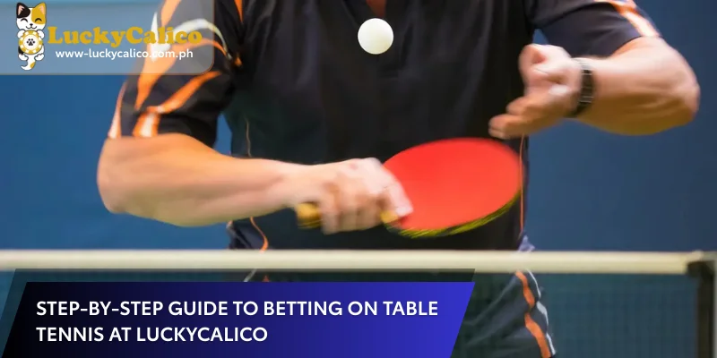 Step-by-Step Guide to Betting on Table Tennis at Luckycalico