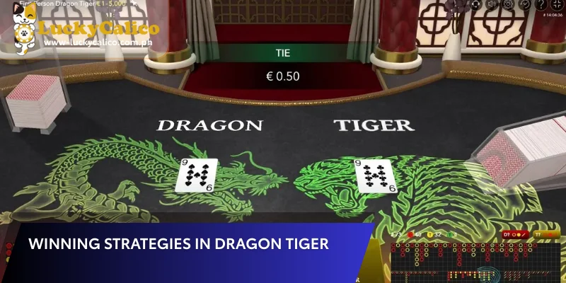 Winning Strategies in Dragon Tiger